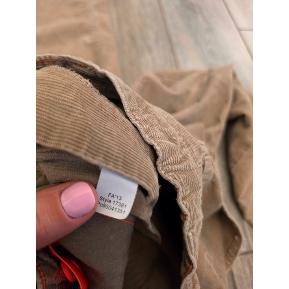 Crewcuts Boys Tan Corduroy Straight Leg Pants Adjustable Waist Khaki Size 8 - Picture 6 of 13